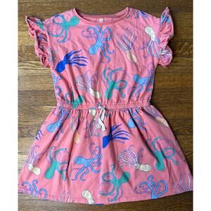 Tea Collection Girls' Octopus Dress Size 8